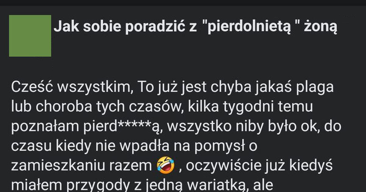 Repostuj Pl Laska Nam Wi A Faceta By Zamieszkali Razem I Si Zacz O