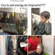 Pociąg do Hogwartu xDD