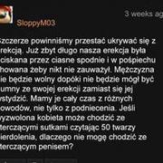 Wolność stojących pałek!