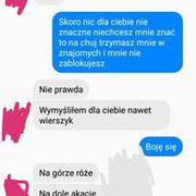 Na górze na dole akacje