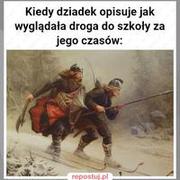 A do szkoły chodziłem tak