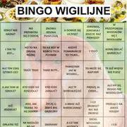 Gotowi na wigilijne bingo?