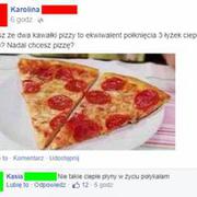 Tłuszcz na pizzy