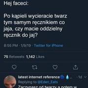 Ręcznik faceta