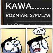 Rozmiar kawy