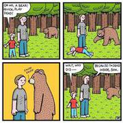 Komiks o niedźwiedziu