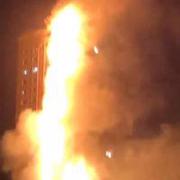 Pożar 45 piętrowego wieżowca w Emiratach Arabskich