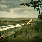 Śląsk, autostrada A4 koło Legnicy 1942 rok.