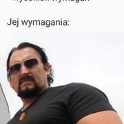 Wysokie wymagania