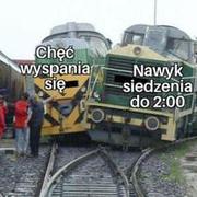 No i się nie wyśpie