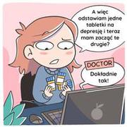 Kiedy Twój lekarz zmieni Ci antydepresanty - 16 komiksów po polsku