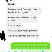 Zegarek ze wskazówkami