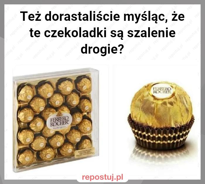 Też dorastaliście myśląc, że te czekoladki są szalenie drogie?