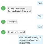 Henryk umawia się na depilacje xDDD