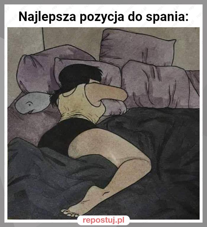 Najlepsza pozycja do spania: