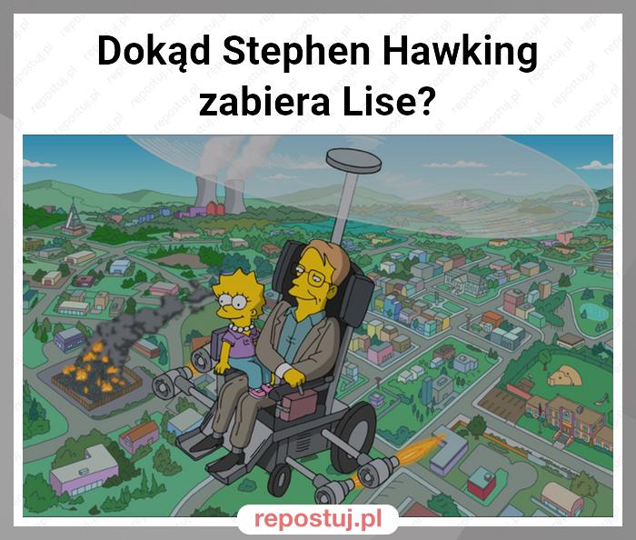 Dokąd Stephen Hawking zabiera Lise?