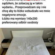 Łóżko (prawie) jak nowe