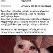 Łożeczko na sprzedaż