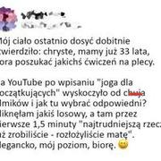 Joga dla "początkujących" xDD