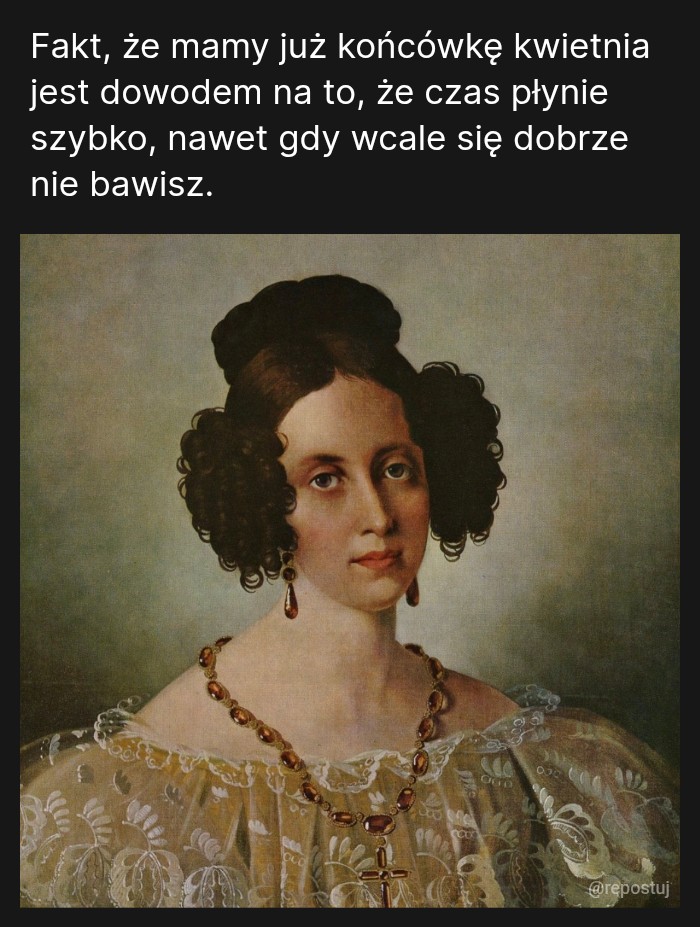 Artysta: Giuseppe Tominz, Tytuł obrazu: Portrait of Carolina